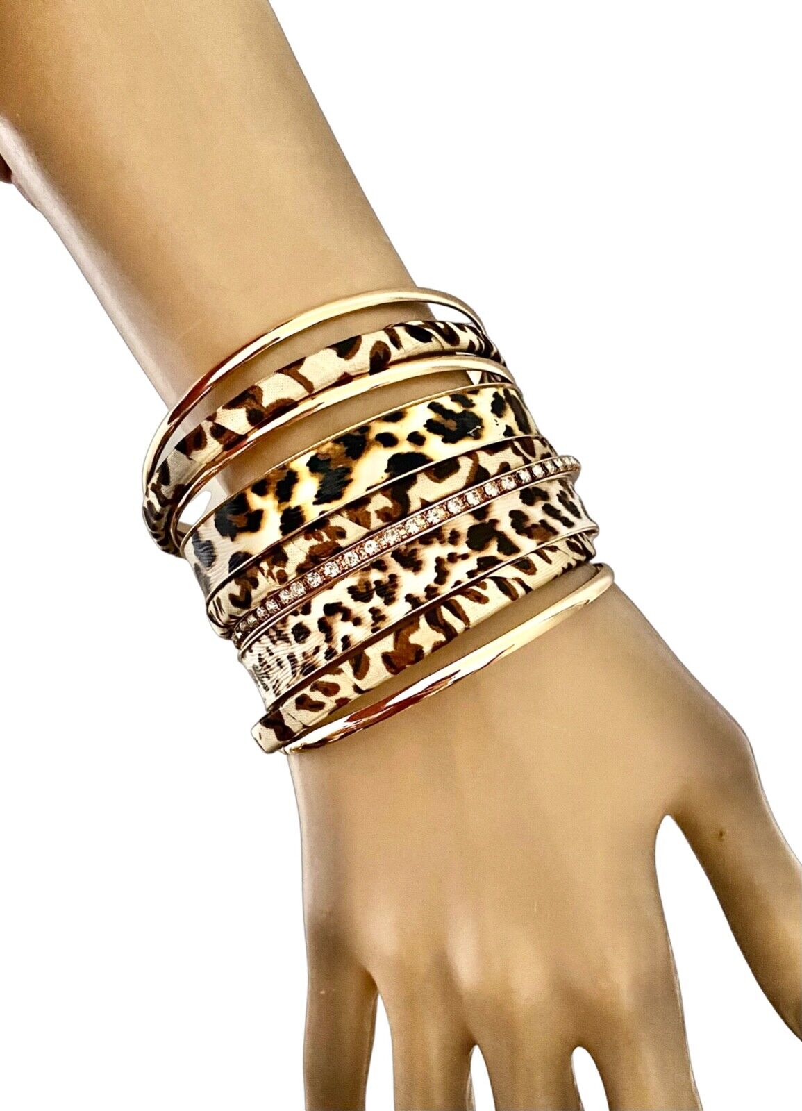 Jaguar Pendant And Ring With Multistone Jaguar Bracelet COMBO – Evaleena